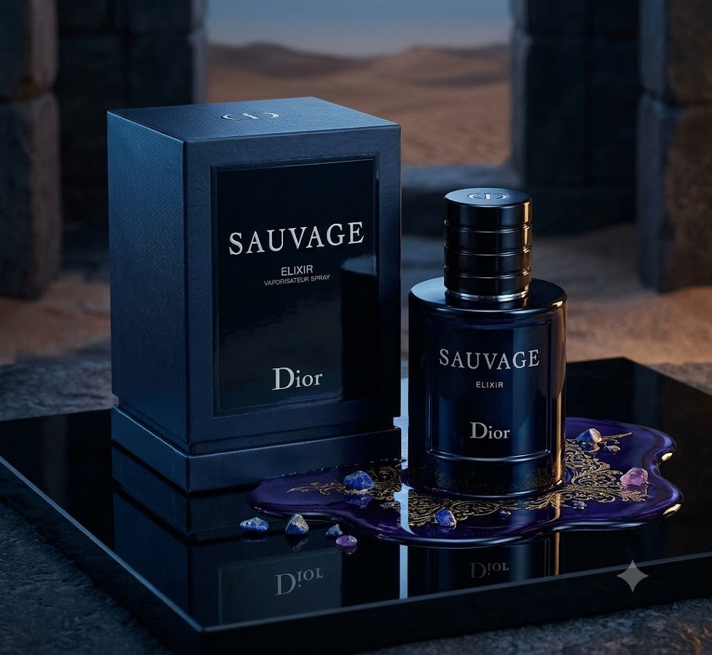 Dior Sauvage Elixir Men's Mini Parfum 0.25 oz (7.5 ml) Travel Size NIB